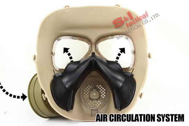 Durable M04 Nuclear War Crisis Series Protector Gas Mask